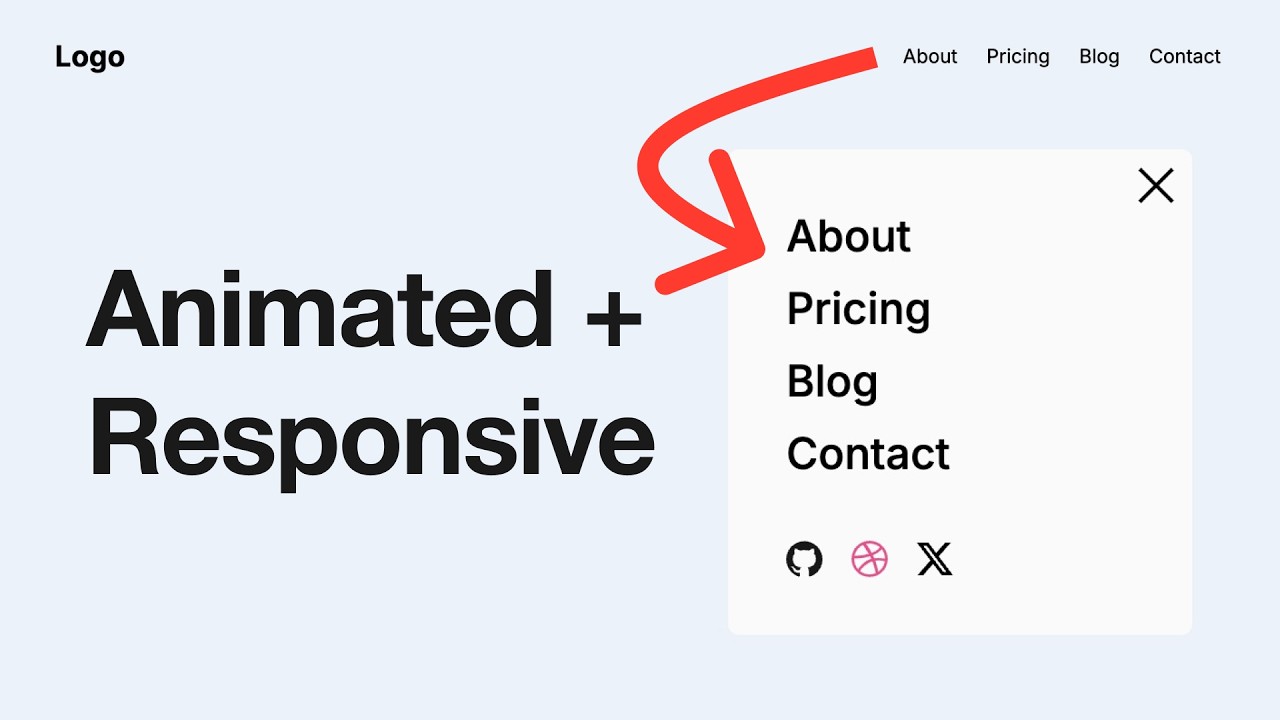 Create a Responsive and Animated Navbar with Framer Motion
