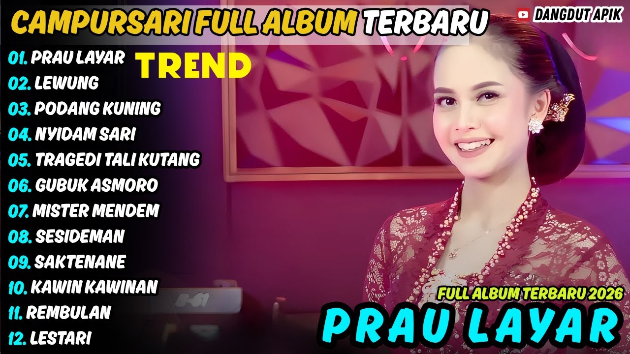 PRAU LAYAR - LEWUNG || Rina Aditama || Campursari Kembar Musik Full Album Terbaru 2026