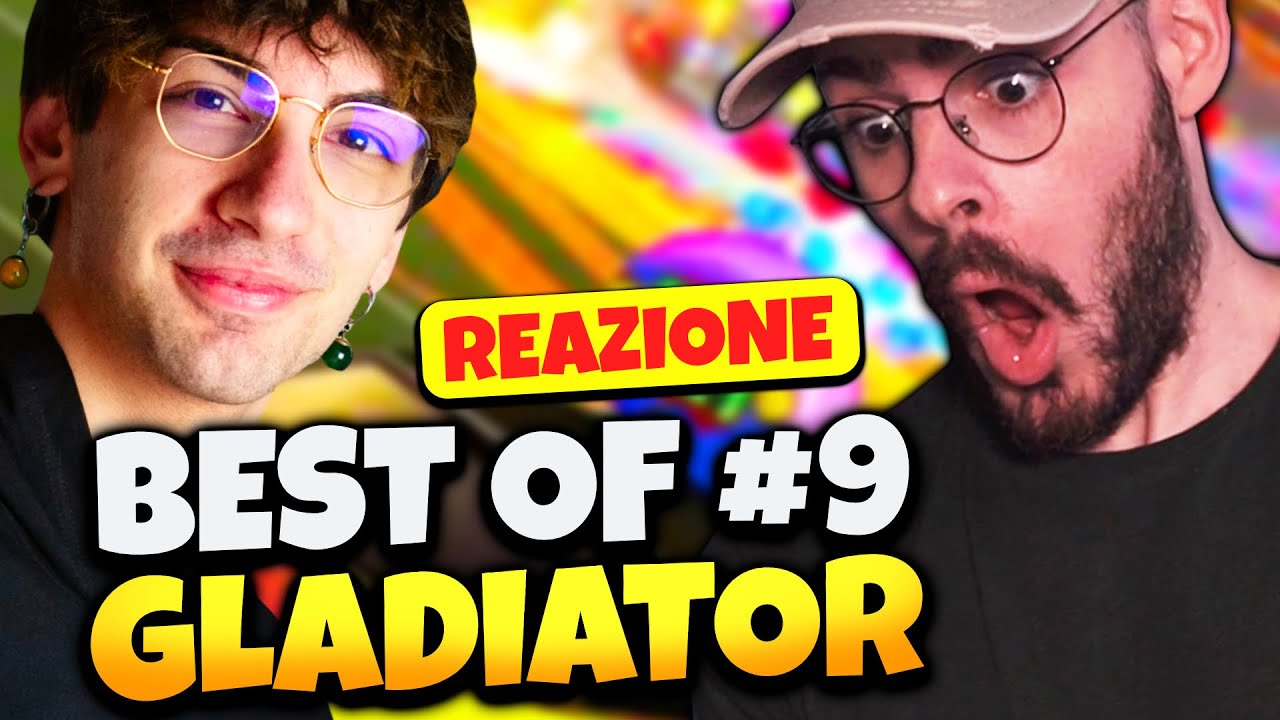REAGISCO AL BEST OF #9 DI GLADIATOR! - Rocket League ITA Reazione