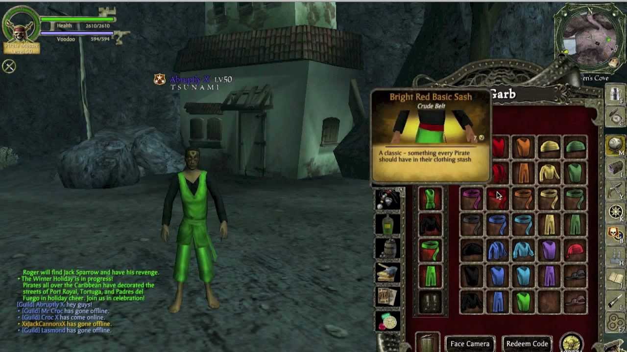 POTCO: Abruptly X's Inventory 12/26/2012