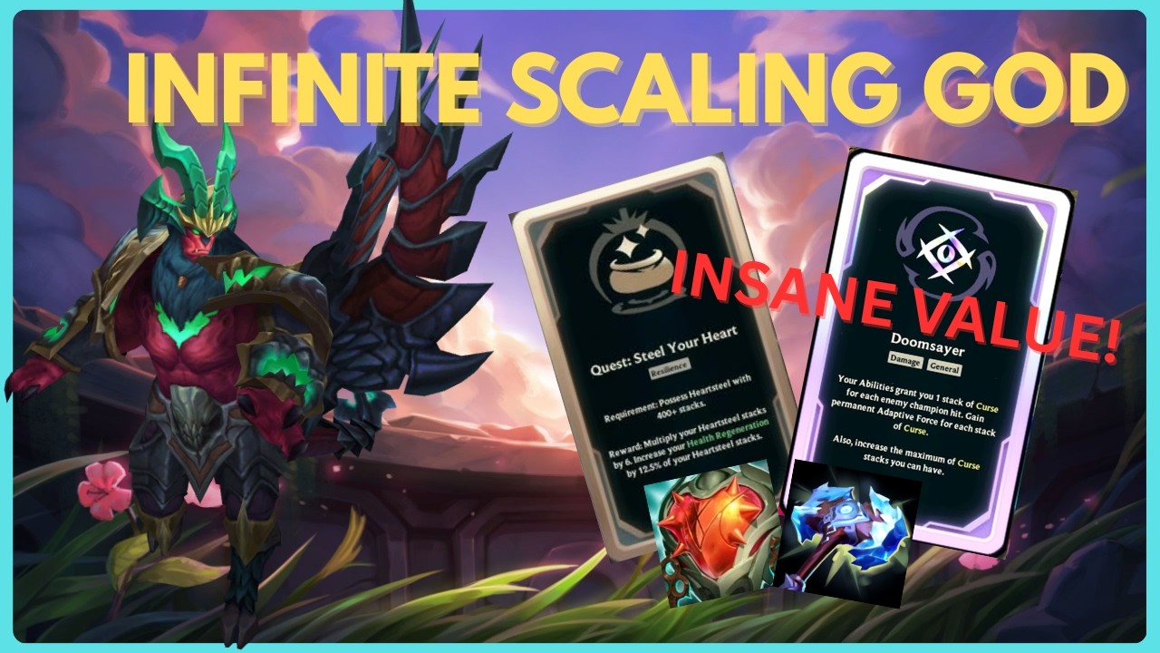 Infinite Scaling God Build! | League of Legends Arena
