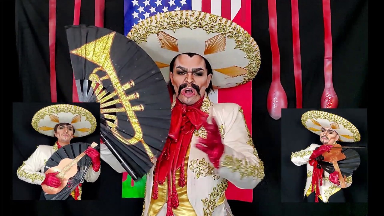 Landon performs his Mariachi Burlesque Mix