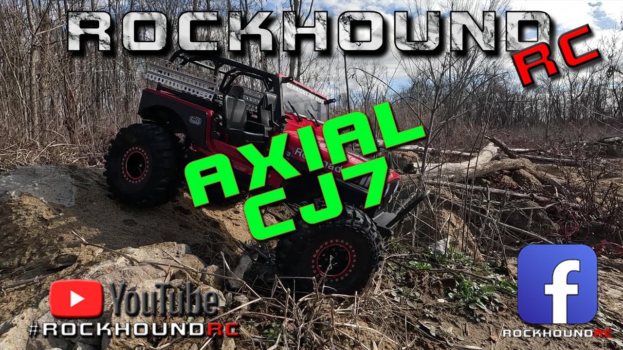 Rockhound RC Adventures: Unboxing and maiden run with my new AXIAL CJ7 #axial #jeep #cj7 #renegade