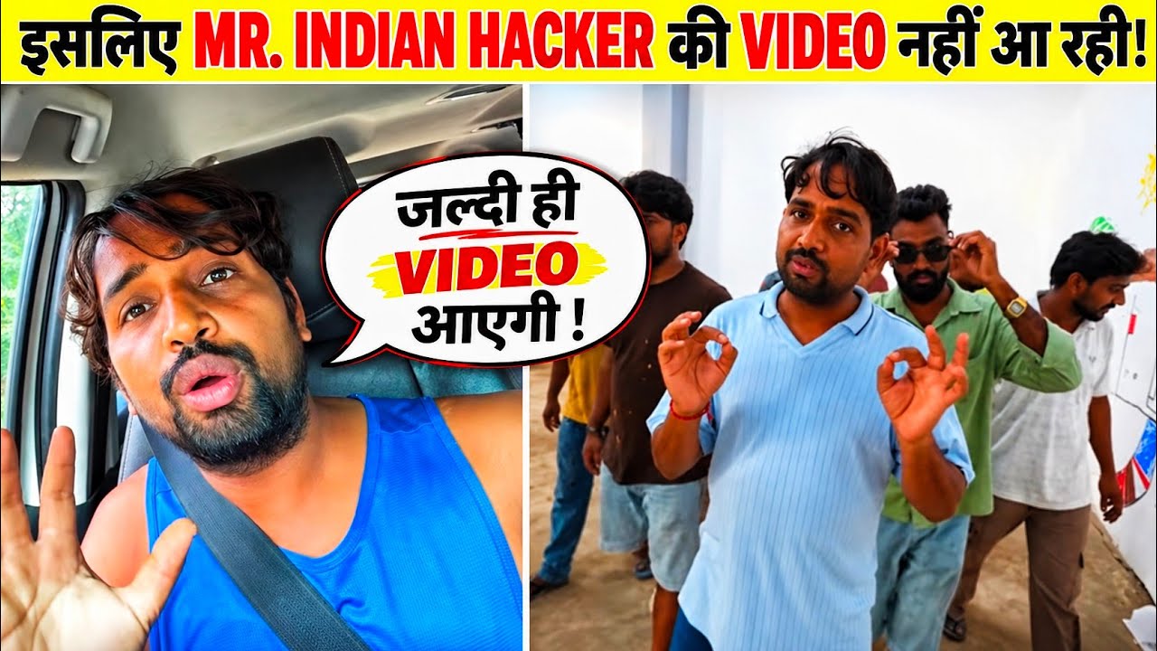 Why Mr Indian Hacker is Not Uploading Videos | Mr Indian Hacker Latest Update | Dilraj New Video