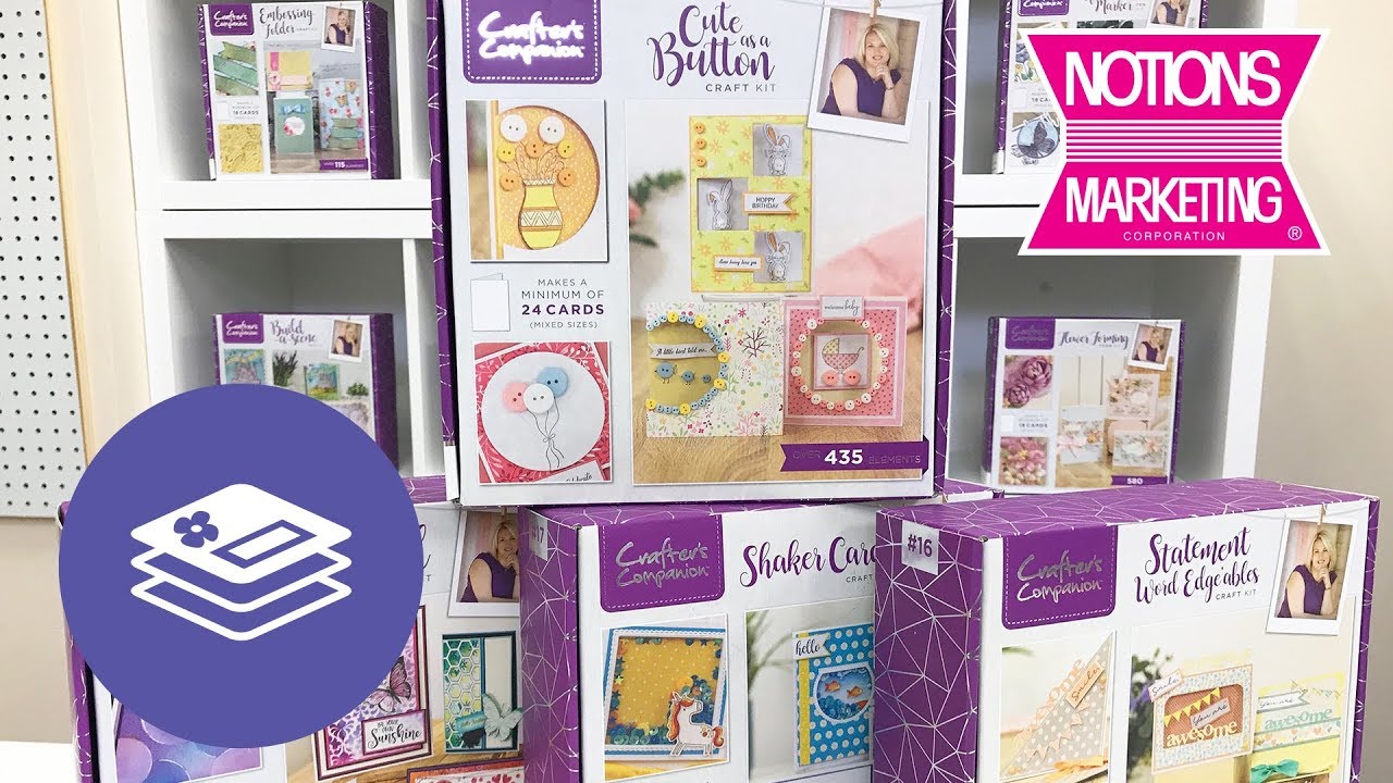 See What's Inside These New Craft Box Kits From Crafter's Companion!