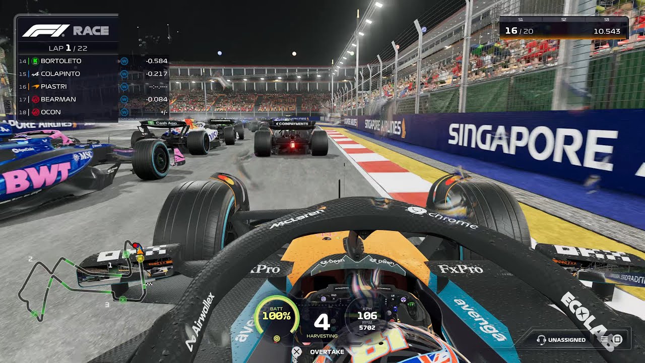 F1 25 | Singapore | McLaren MCL39 | Piastri