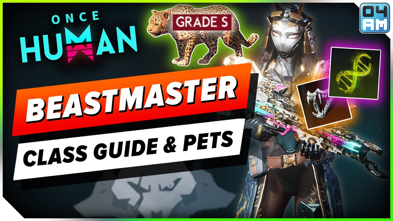 NEW BEASTMASTER Class & Animal Taming Guide - Once Human 2.0