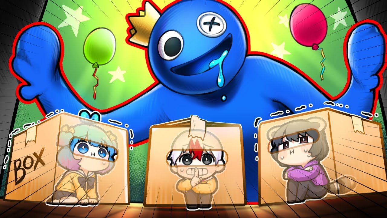 허기워기 느낌나는 😱무지개 괴물 인형들에게 납치된 태쁘빅 ㄷㄷ (Rainbow Friends)[로블록스 태경]