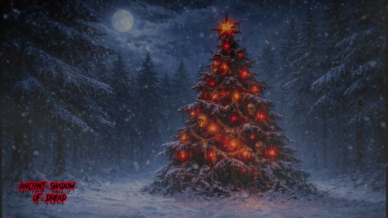 The Human Soul on Christmas Tree at Christmas Terror Night | Horror Ambience | 4 HOURS | 2K