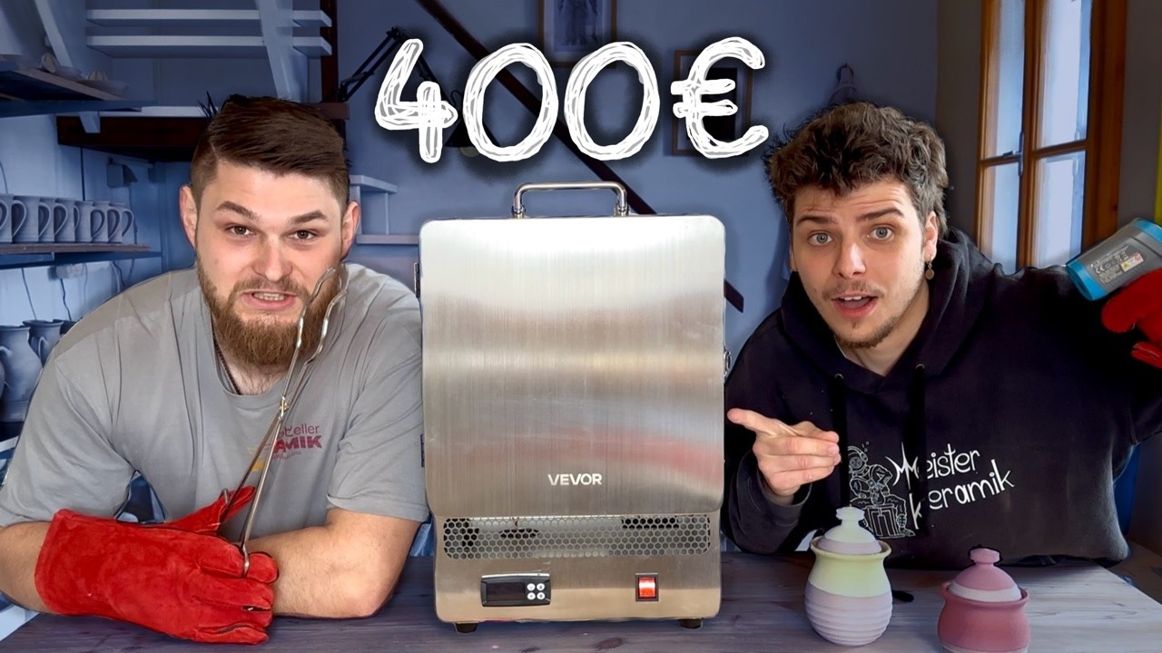 Der günstigste Keramik Brennofen? Wir testen den VEVOR Ofen für Einsteiger | Raku + 1200°C