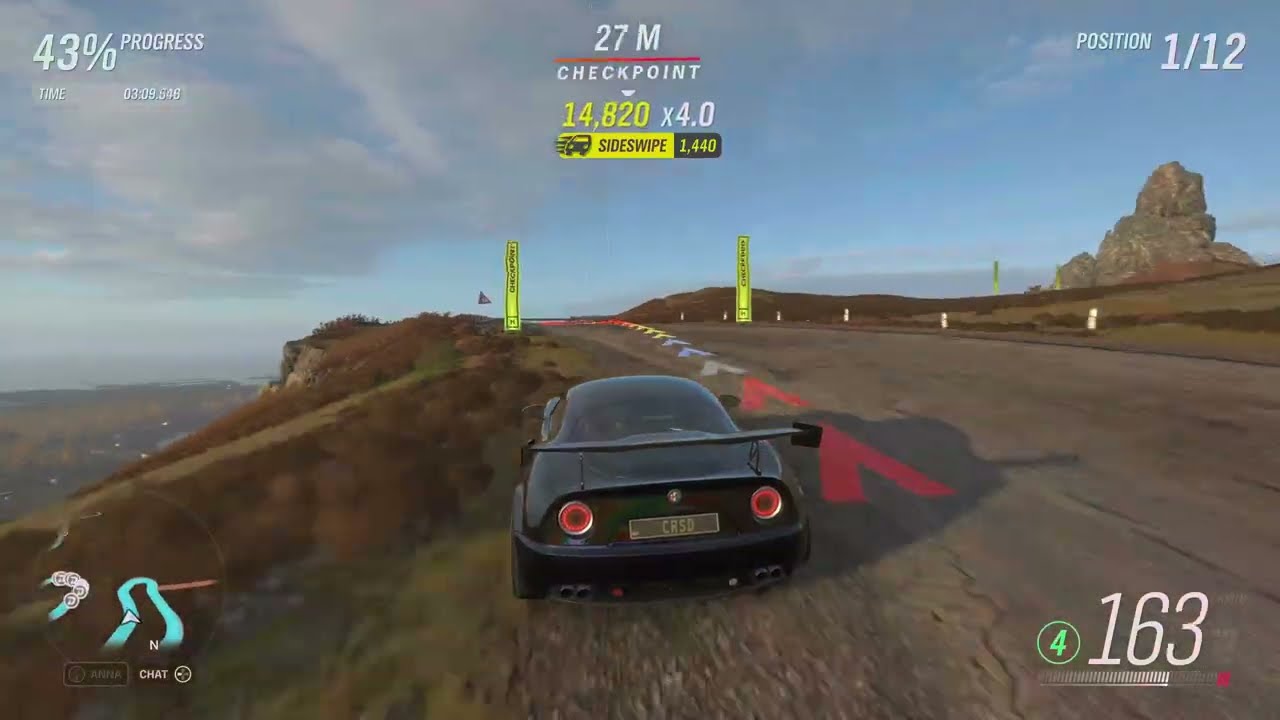 Forza Horizon 4 Gameplay / 2007 Alfa Romeo 8C Competizione FE / Fortune Island DLC / 4K