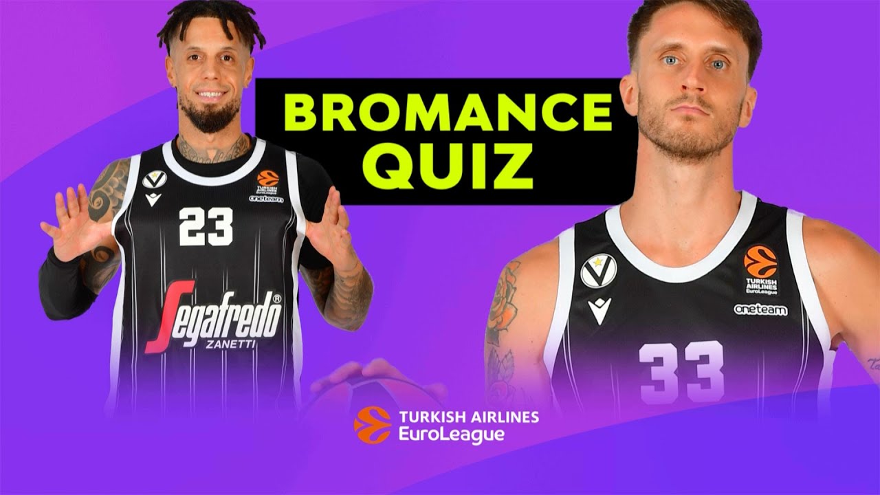 Bromance Quiz: Achille Polonara & Daniel Hackett, Virtus Segafredo Bologna