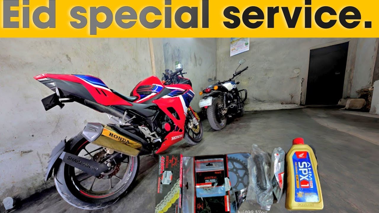 ঈদের আগে Honda CBR & Royal Enfield Hunter Eid special service.