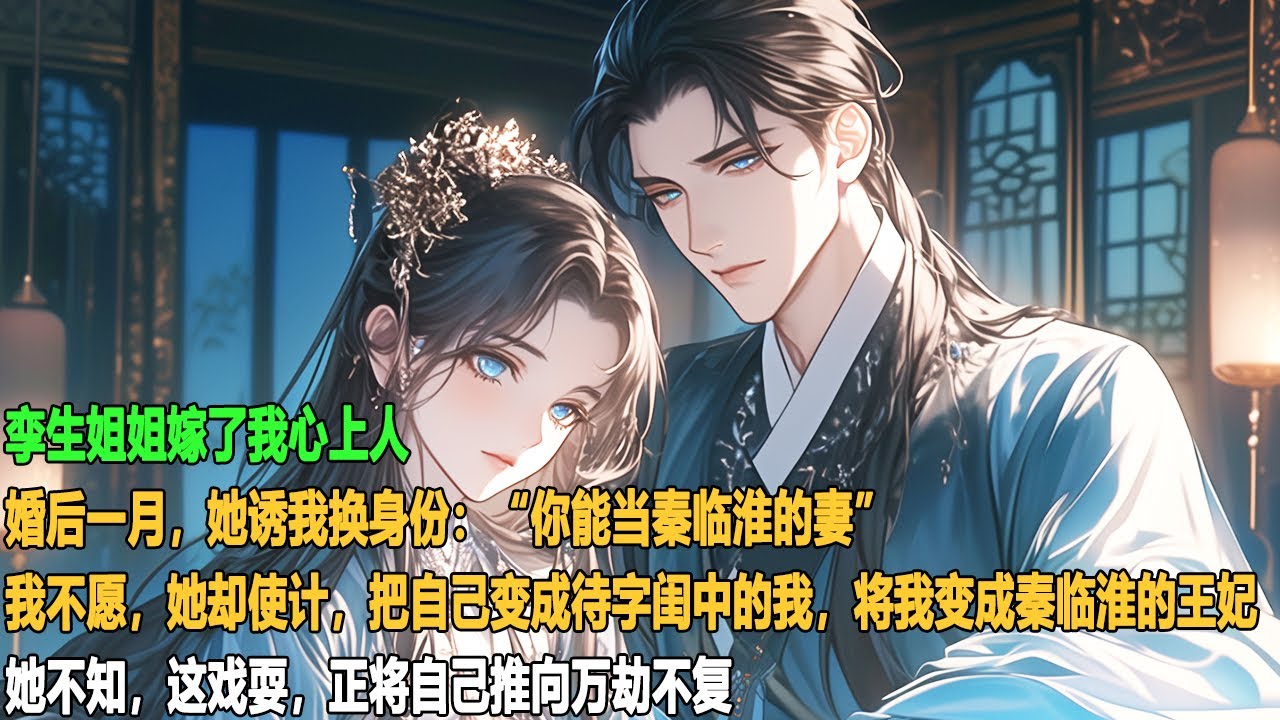 孪生姐姐嫁了我心上人。婚后一月，她诱我换身份：&ldquo;你能当秦临淮的妻。&rdquo;我不愿，她却使计，把自己变成待字闺中的我，将我变成秦临淮的王妃。她不知，这戏耍，正将自己推向万劫不复。