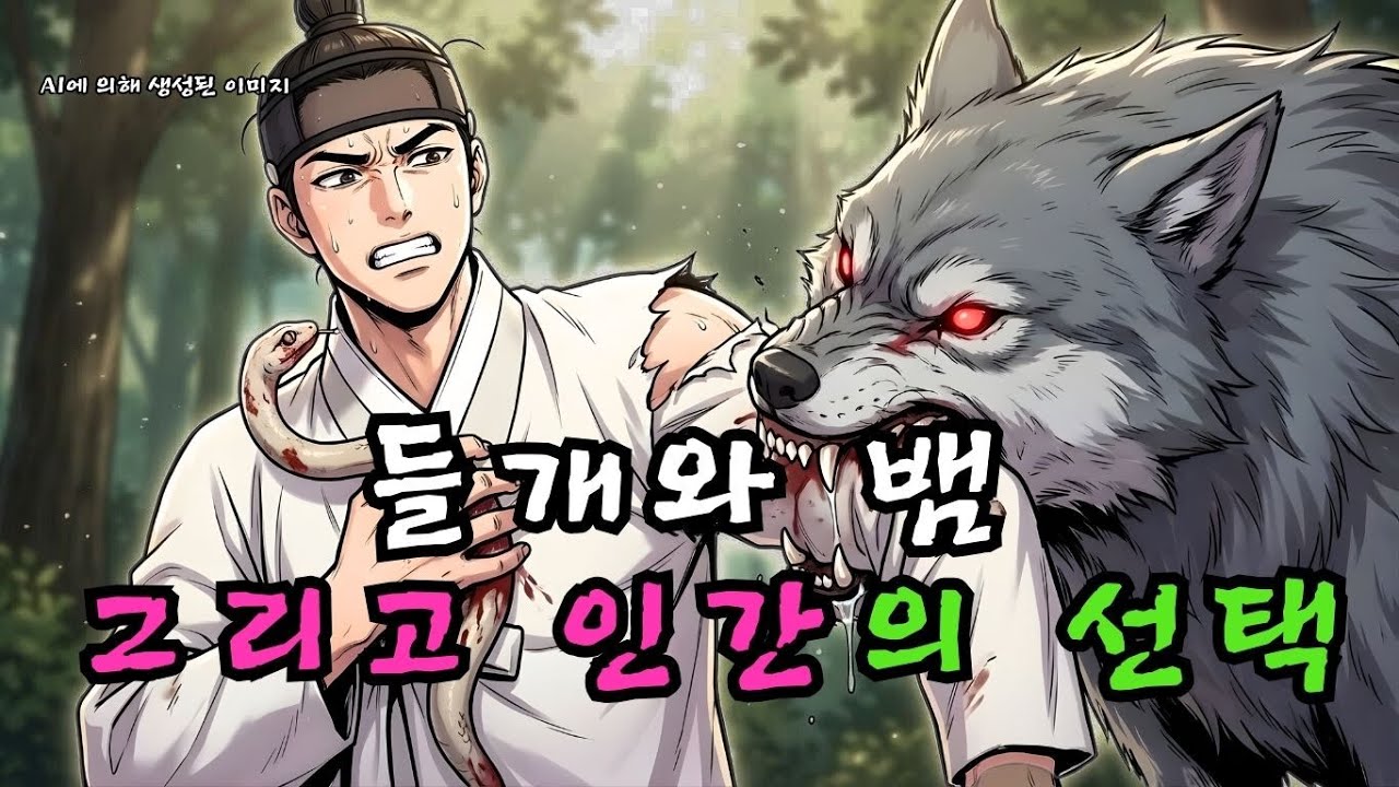 들개에게서 뱀 새끼를 구해준 남자… 그 밤에 벌어진 뜻밖의 일 ㅣ 전래동화 ㅣ 민담 ㅣ 오디오북 ㅣ 설 | 야담 | 민담  |  조선시대