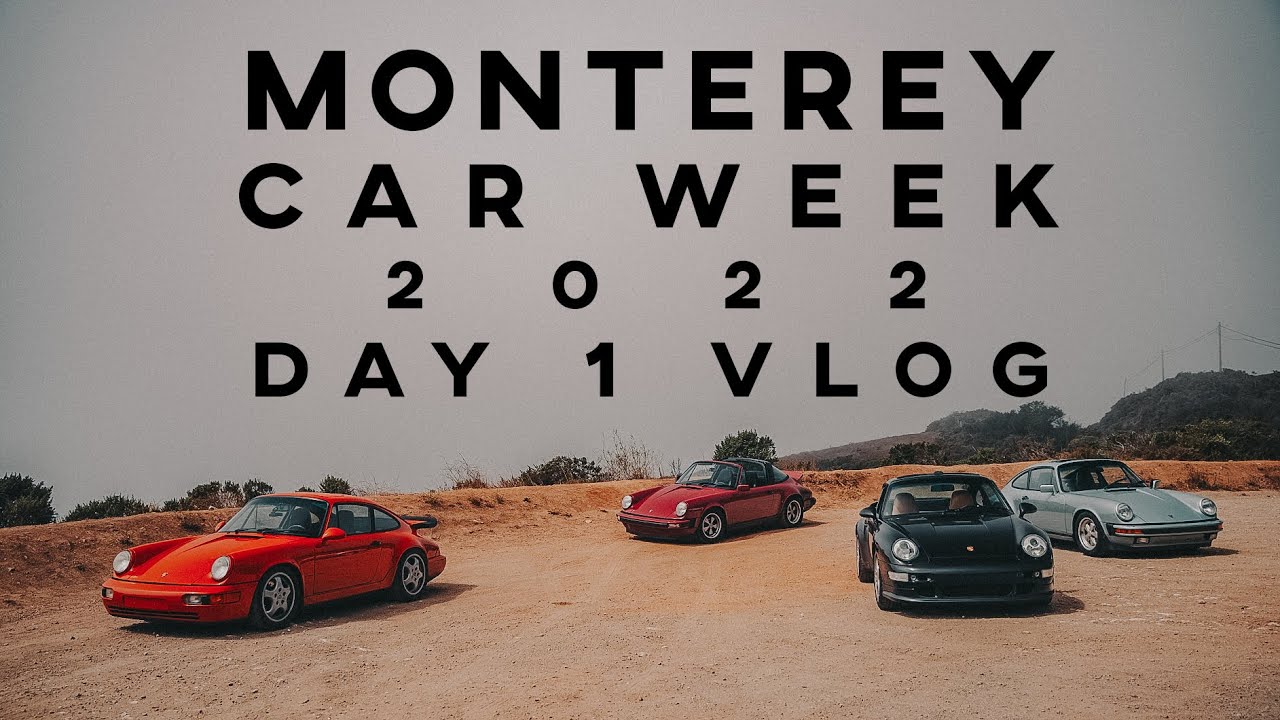 Monterey Car Week Day 1 - Cooled Collective