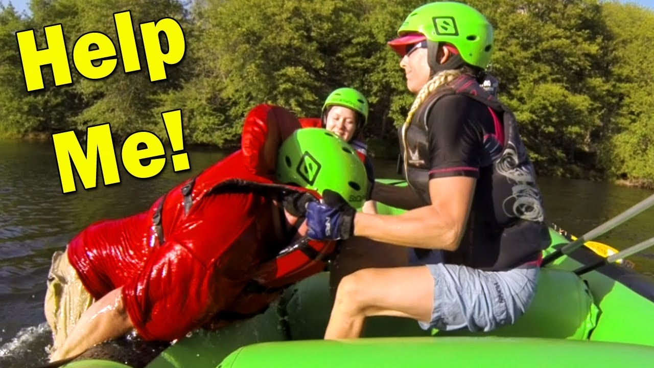 River Rafting Rescues Compilation - People Being Saved