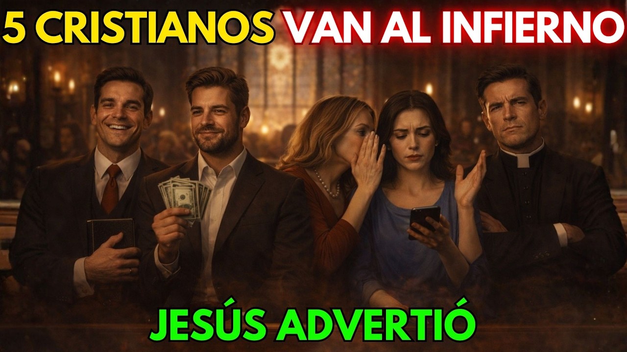 5 cristianos que van al infierno (creen que están salvados)