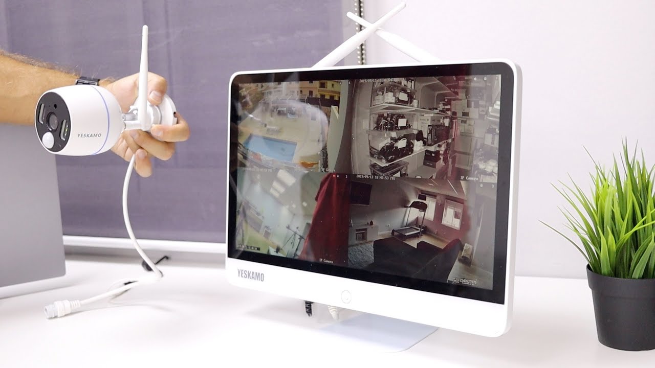 Wireless CCTV up to 8 Cameras Review | YESKAMO