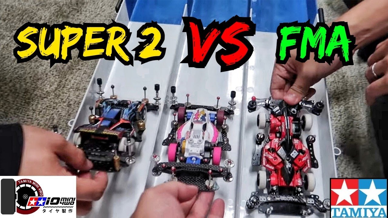 SUPER 2 VERSUS FMA - Tamiya Mini 4WD ミニ四駆 BMAX