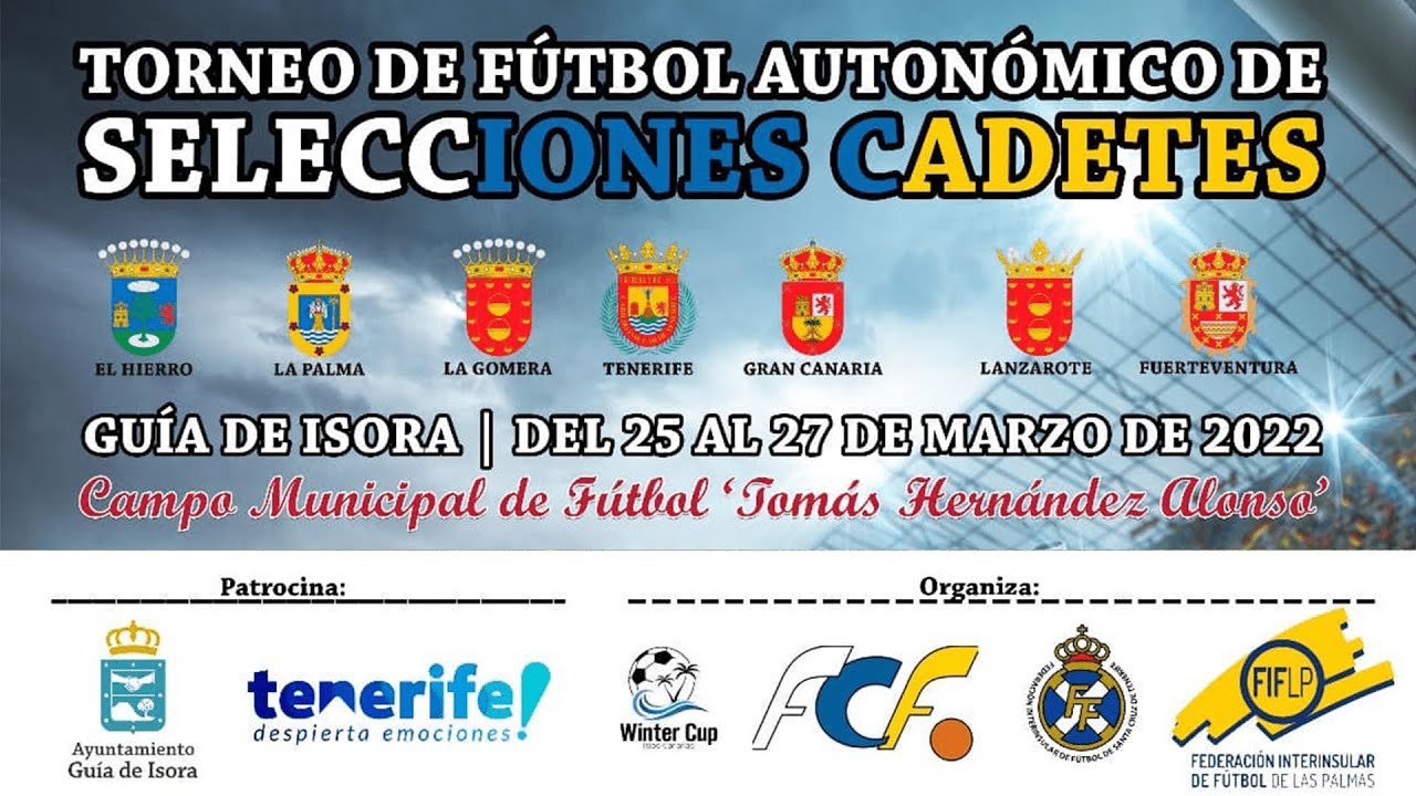 FINAL TORNEO F&Uacute;TBOL AUTON&Oacute;MICO DE SELECCIONES CADETES