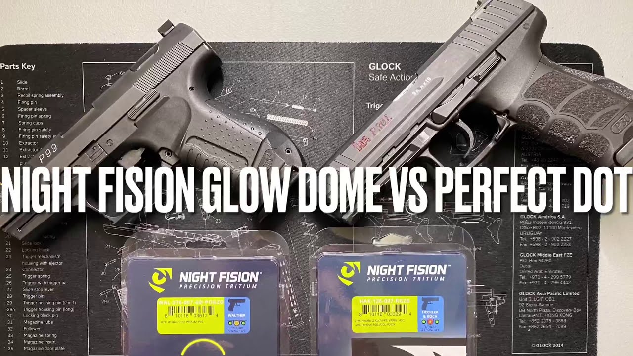 Night Fision Glow Dome VS Perfect Dot