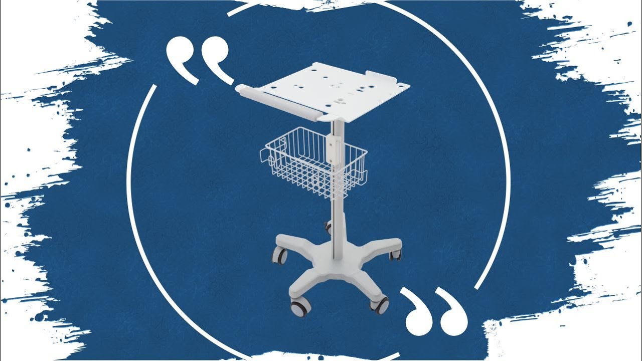SMS-30Y-ECG Star Wheel ECG Cart