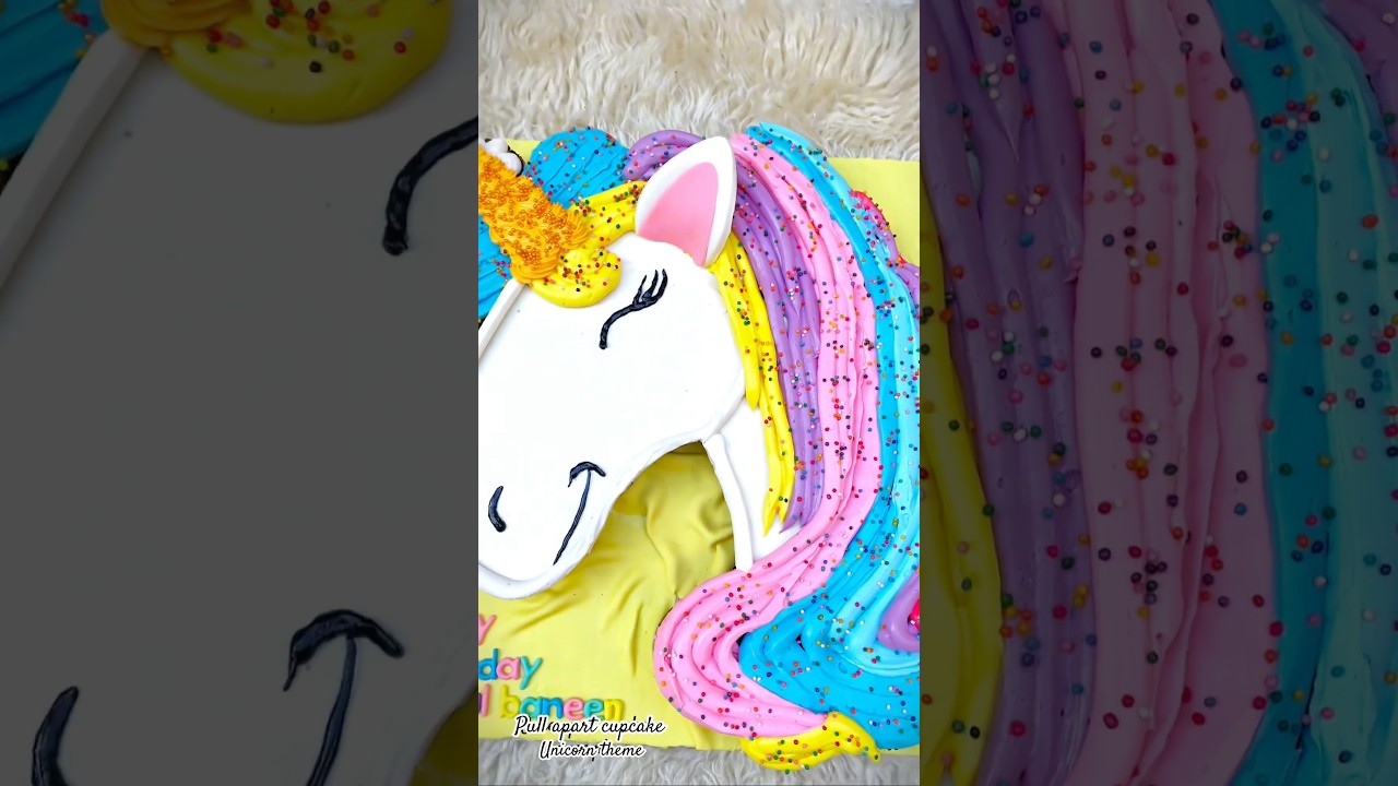 Pull apart cupcake cake banaya aaj #trending #viral #shorts #cake #cakedecorating #baking #hack