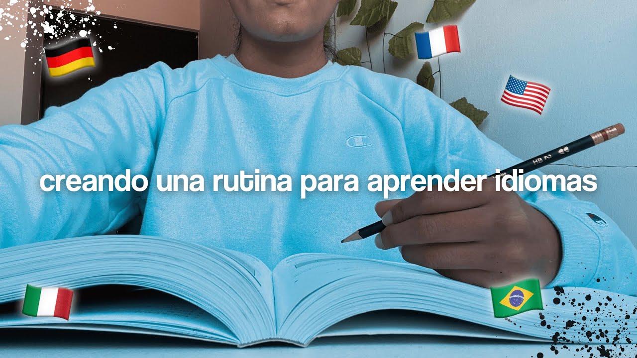 creando una rutina para aprender idiomas antes de mi intercambio 🌎🇬🇧