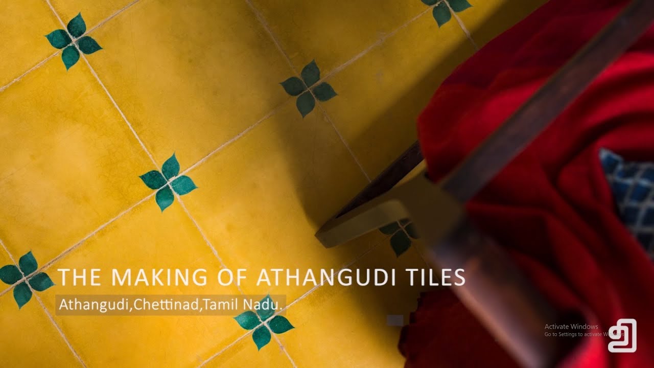 Athangudi Tiles I The making of Athangudi tiles I Urava