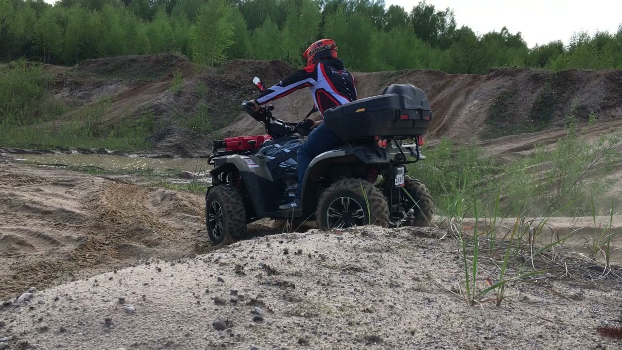 LINHAI 500 PROMAX PIERWSZE WODOWANIE Quad ATV OFF ROAD
