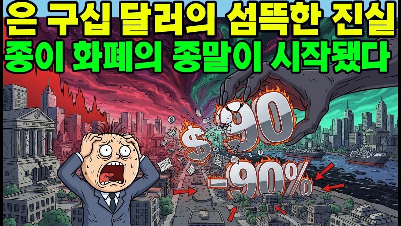은 구십 달러 돌파의 섬뜩한 진실: 거대 자본이 실물을 싹쓸이하는 충격적 이유