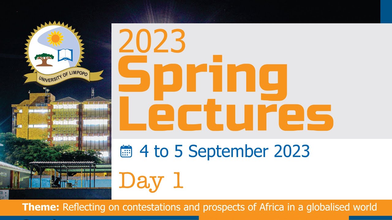 2023 Spring Lectures: Day 1, First Session