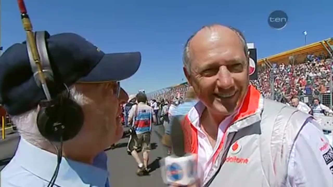 Murray Walker Grid Walk - Australia 2007