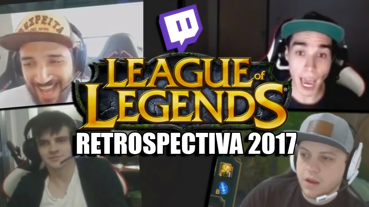 RETROSPECTIVA LOL 2017 - RAGES E MOMENTOS ENGRAÇADOS DAS LIVES