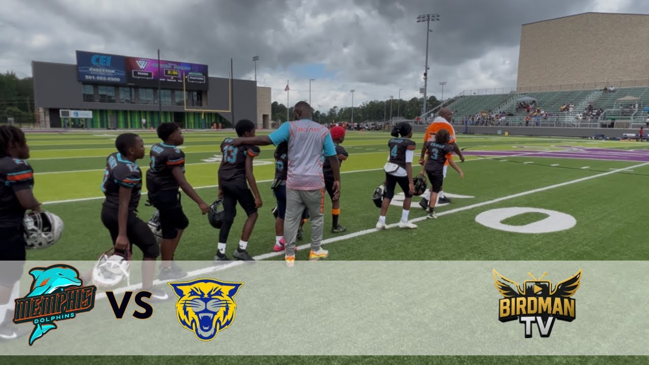🔥 10uMemphis Dolphins VS Little Rock Wildcats | #WeGotAction #BirdmanTV