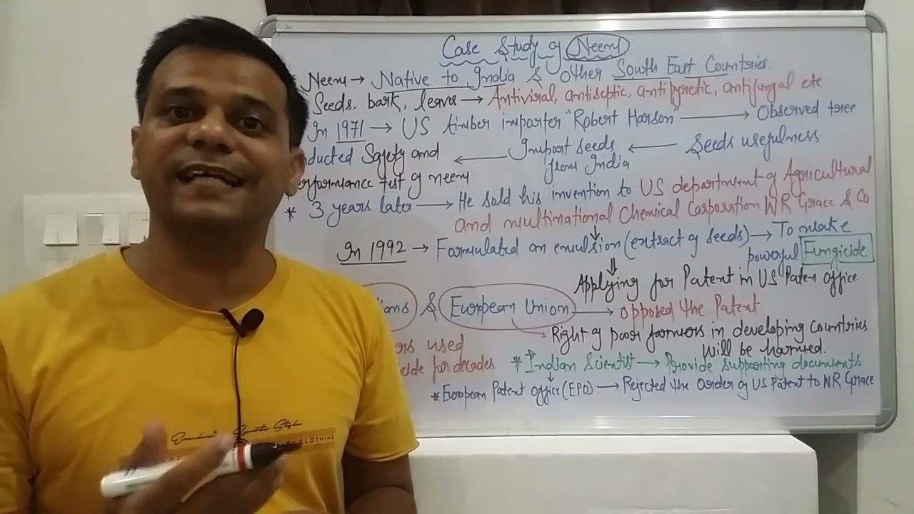 Case study of Turmeric and Neem : B.Pharm.VI sem ( Herbal Drug Technology)- Dr. Prashant Kumar Desai