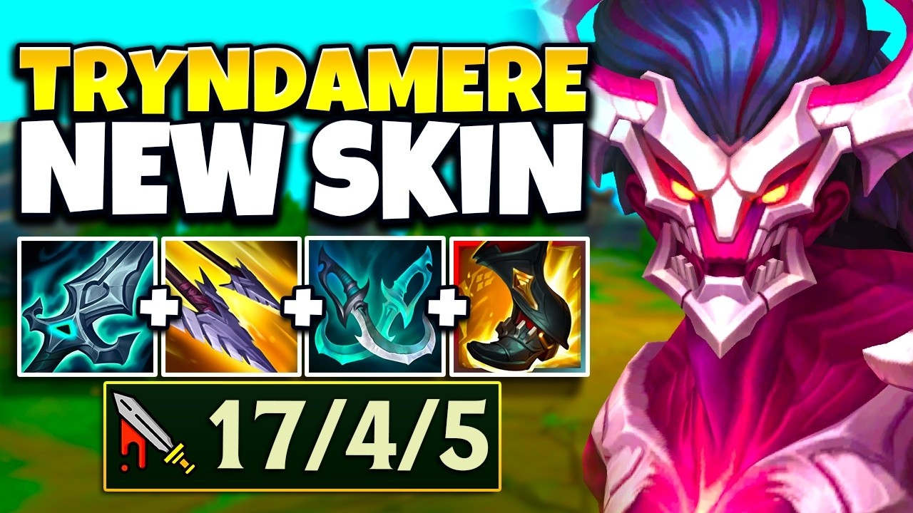 I'M IN LOVE WITH THE NEW TRYNDAMERE SKIN! (VISION OF THE FALLEN TRYNDAMERE)