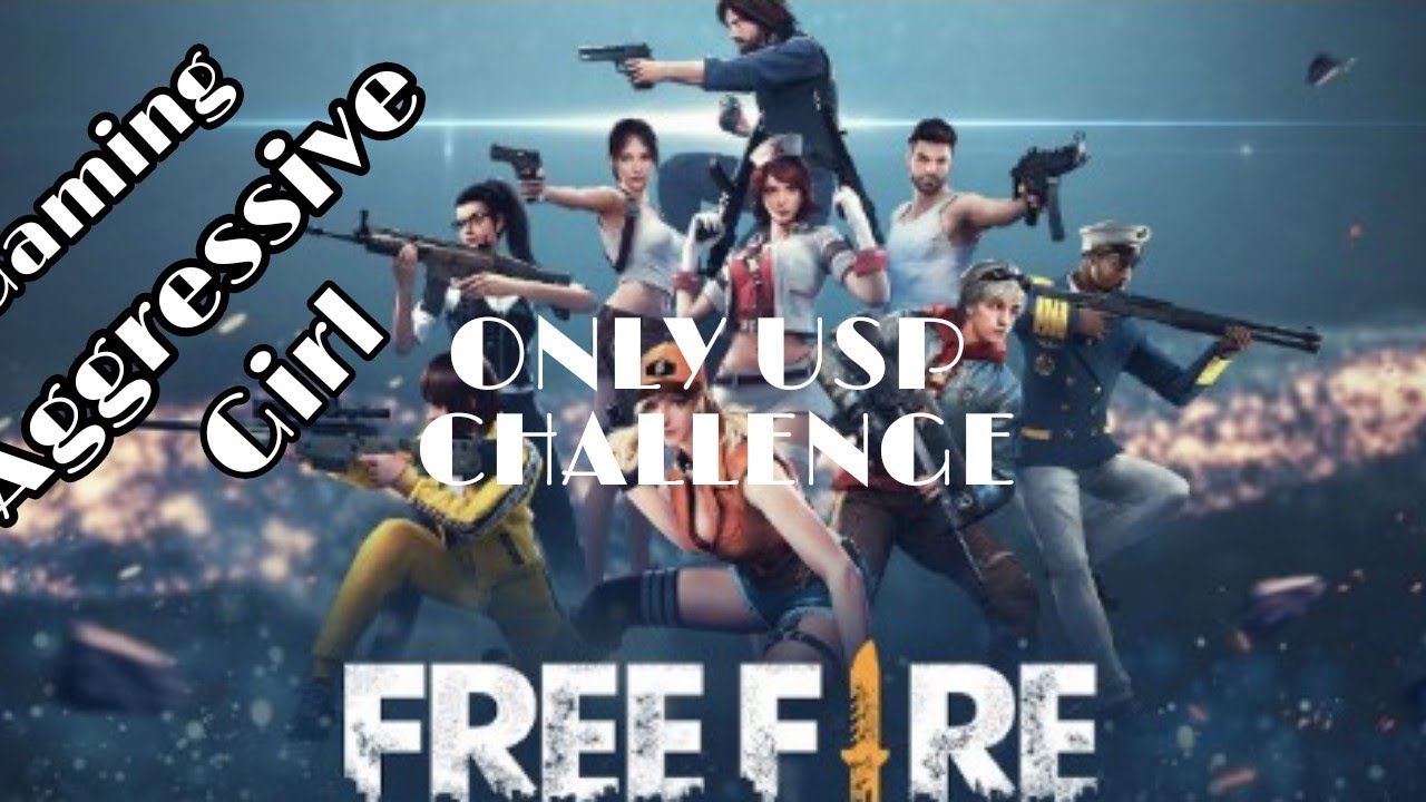 Only USP Challenge 😍😍|| Gaming Aggressive Girl 😜😝
