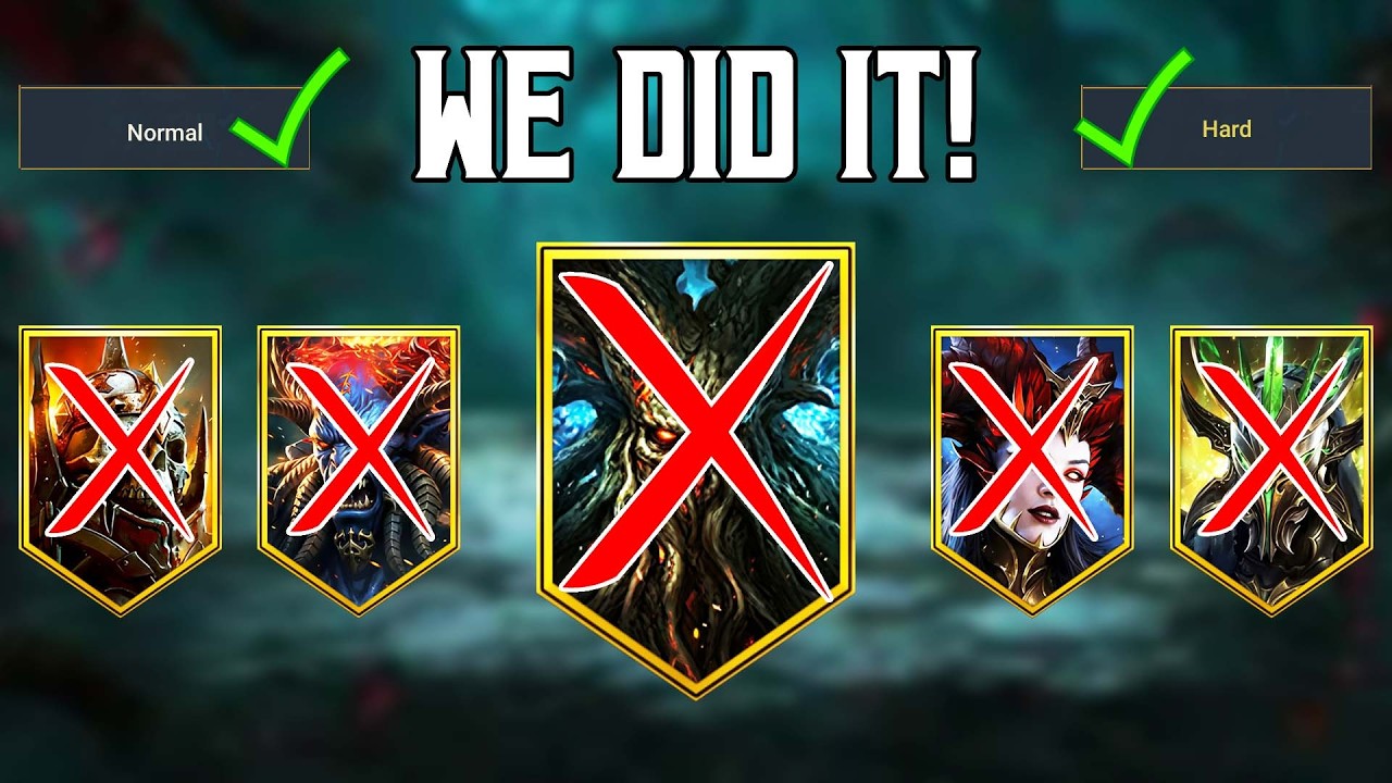 GRIM FOREST CRUSHED - MID GAME ACC | RAID SHADOW LEGENDS