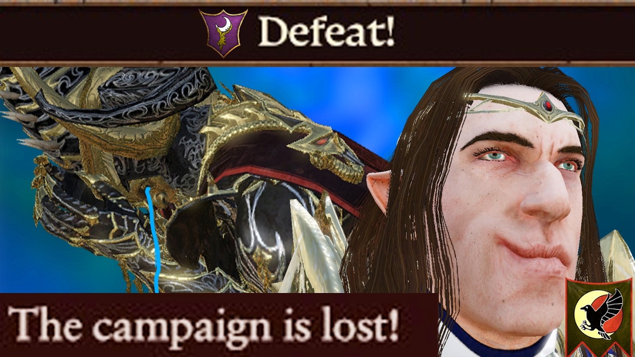 Malekith Can NEVER Win Against Alith Anar in Immortal Empires Campaign...