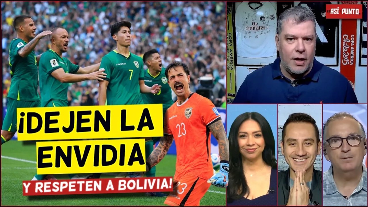 BOLIVIA SE HA GANADO EL RESPETO de la CONCACAF y CONMEBOL | Es As&iacute; y Punto