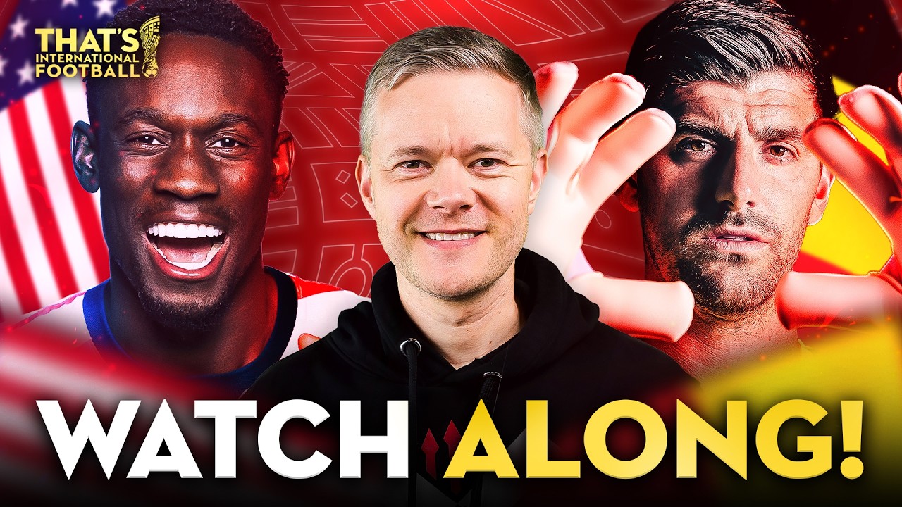 USA vs BELGIUM LIVE World Cup 2026 Watchalong