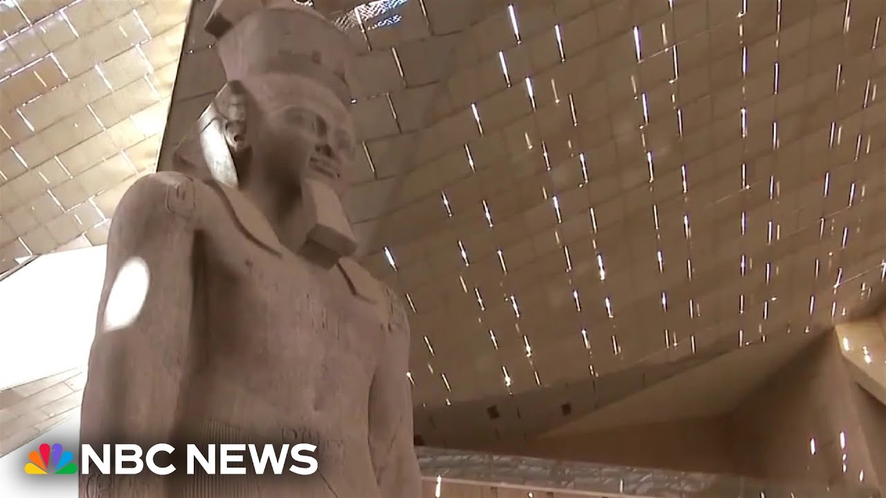 New Grand Egyptian Museum displays never-before-seen treasures