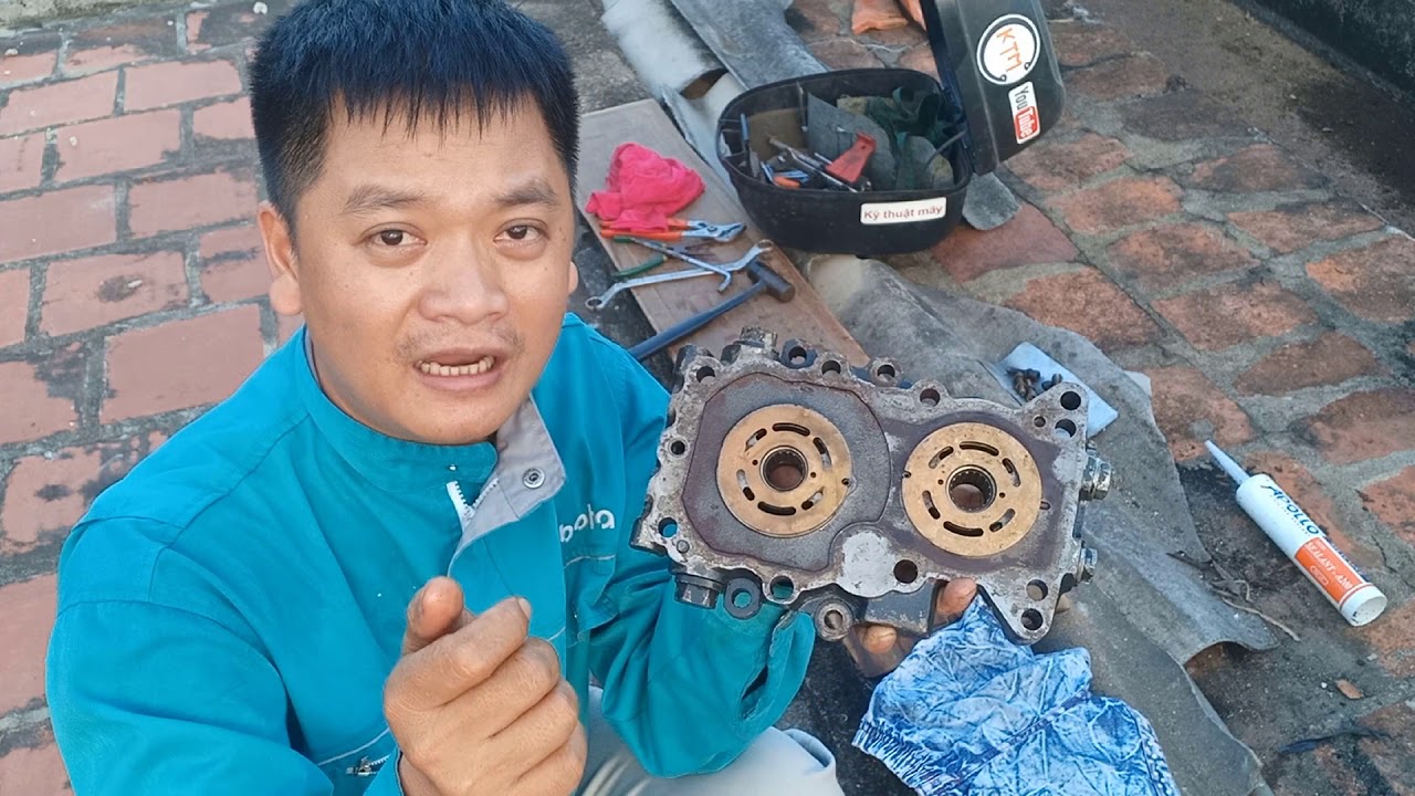 109 - Kỹ thuật tháo sửa Bơm HST và những kinh nghiệm không thể bỏ qua P2 của 5