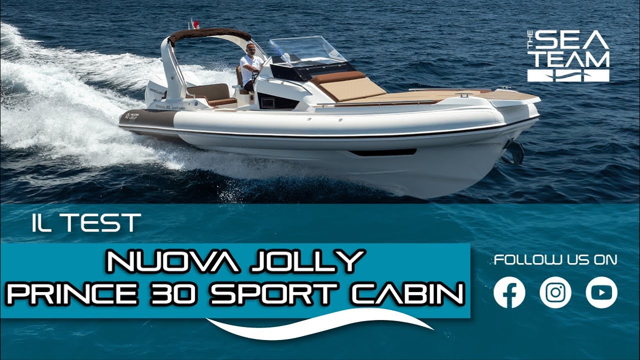 Test Nuova Jolly prince 30 sport cabin