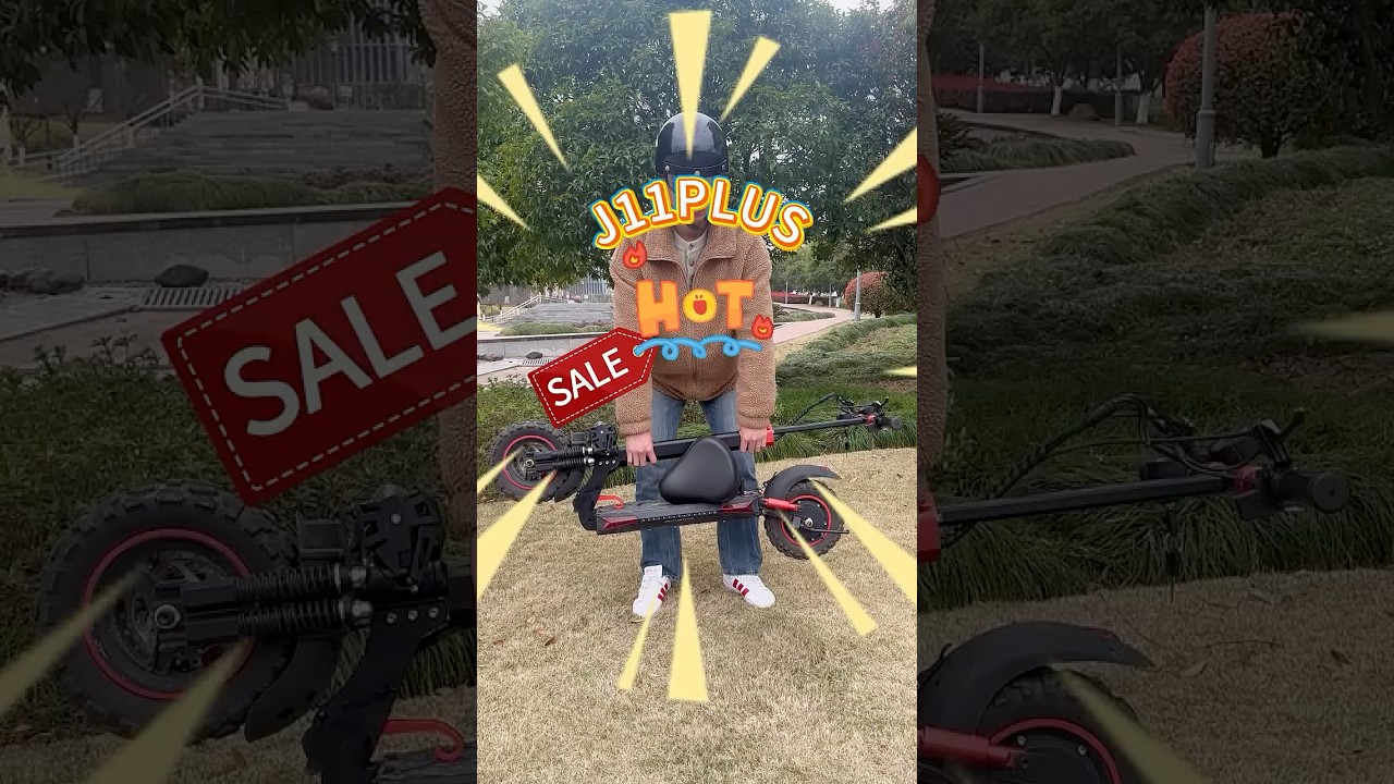 3-Second Setup? 🔧 J11 Electric Scooter Easy Assembly & Fold Test 🚀