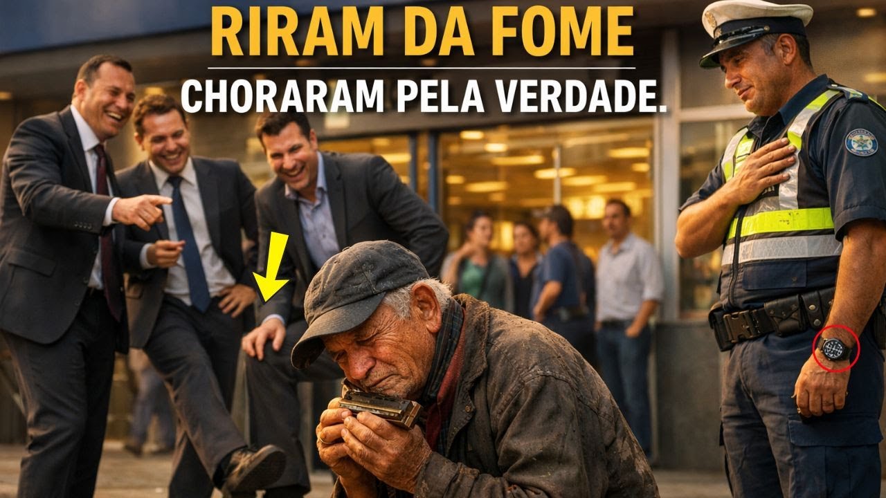 SE EU TOCAR ISSO NESSA GAITA VELHA… VOCÊ ME DÁ UM PRATO DE COMIDA Foi zombado… mas a melodia fez…