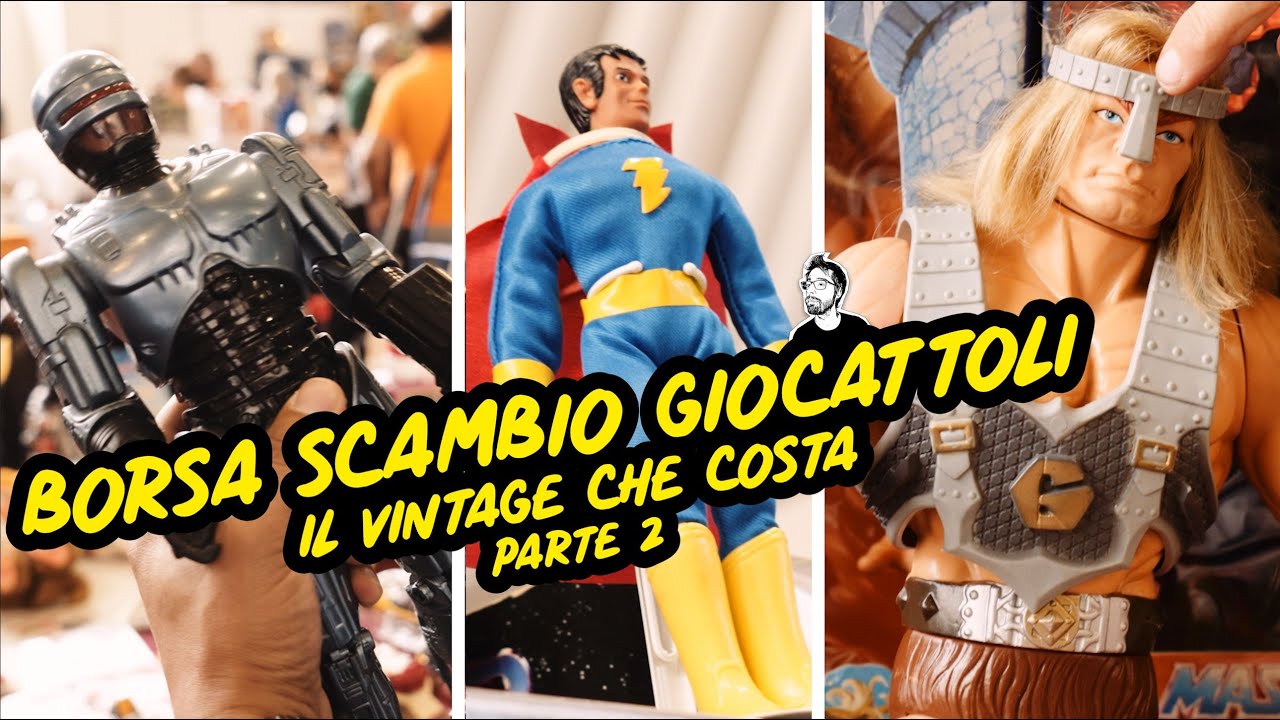 GIOCATTOLI VINTAGE DOVE TROVARLI ? | BORSA SCAMBIO NOVEGRO 2021 | parte 2 #VLOG7