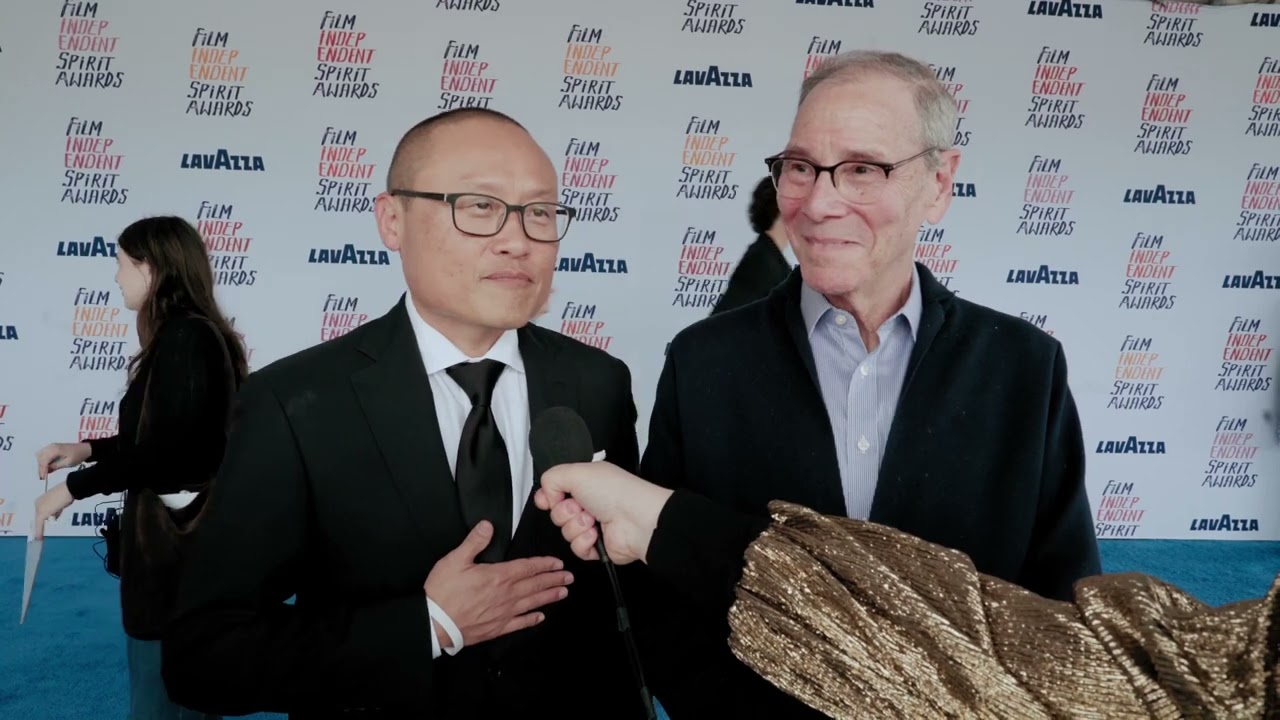 Alan Barinholtz & Ron Song from JURY DUTY - #SpiritAwards 2024 Blue Carpet